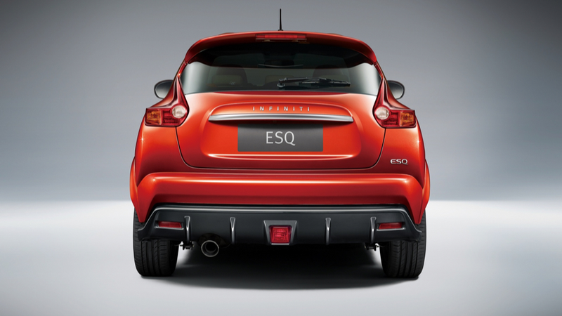 Illustration for article titled China-Only Infiniti ESQ Is A Rebadged Luxury Bizarro Juke Nismo RS